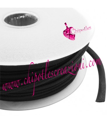 Tubolare Lycra Nero 5 mm