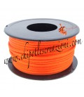 Cordoncino Coda di Topo 3 mm Arancio