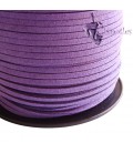 Cordoncino Simil Suede Alcantara 3x1,5 mm Viola