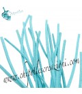 Cordoncino Simil Suede Alcantara 3x1,5 mm Turchese
