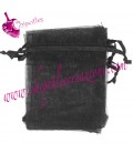 Sacchetto Organza 7x9 cm Nero