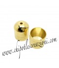 Terminale Capocorda Ottone 8x10 mm color Oro