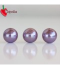 Perla 20 mm Acrilico colore Lilla