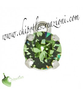 Ciondolo con Chaton Swarovski SS39 Peridot