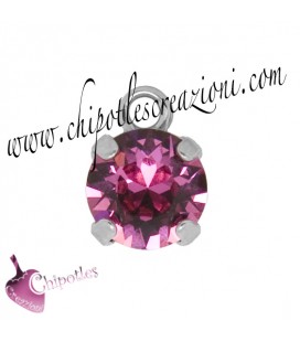 Ciondolo con Chaton Swarovski SS39 Rose