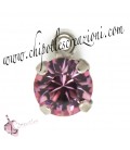 Ciondolo con Chaton Swarovski SS39 Light Rose