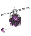 Ciondolo con Chaton Swarovski SS39 Amethyst