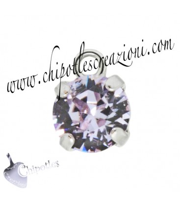 Ciondolo con Chaton Swarovski SS39 Violet