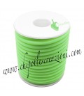 Cordoncino Forato 5 mm Verde