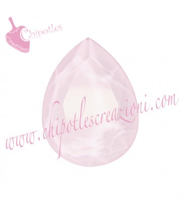 Goccia Swarovski® 4320 18x13 mm Crystal Powder Rose