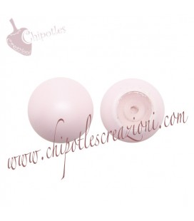 Cabochon Swarovski® 5817 8 mm Crystal Pastel Rose Pearl