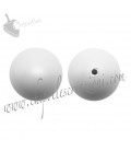 Perle Mezzo Foro Sw 5818 10 mm Crystal Pastel Grey Pearl (10 pezzi)