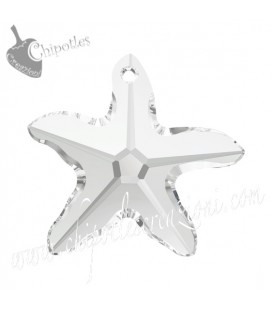 Ciondolo Stella Marina Starfish Swarovski® 6721 28 mm Crystal