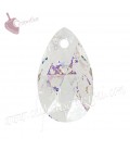 Ciondolo Goccia Swarovski® 6106 16 mm Crystal White Patina