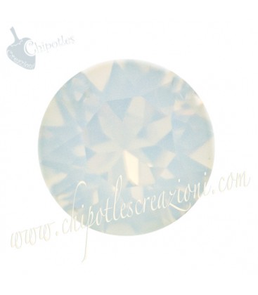 Chaton Swarovski® 1088 SS39 8 mm White Opal