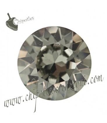 Chaton Swarovski® 1088 SS39 8 mm Black Diamond