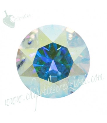 Chaton Swarovski® 1088 SS39 8 mm Crystal Aurora Boreale
