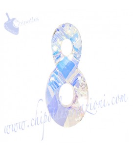 Ciondolo Infinito Infinity Sw6792 18 mm Crystal AB