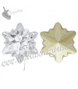 Stella Alpina Edelweiss FS Swarovski® 4753 14 mm Crystal