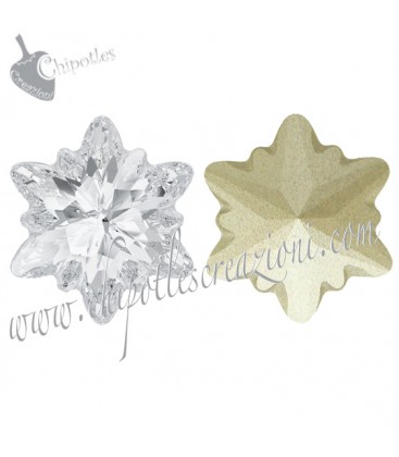 Stella Alpina Edelweiss FS Swarovski® 4753 14 mm Crystal