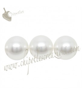 Perle Sw 5811 12 mm Crystal White Pearl (5 pezzi)