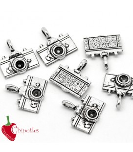 Charm Macchina Fotografica 22x21 mm (10 pezzi)