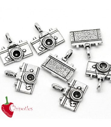 Charm Macchina Fotografica 22x21 mm (20 pezzi)