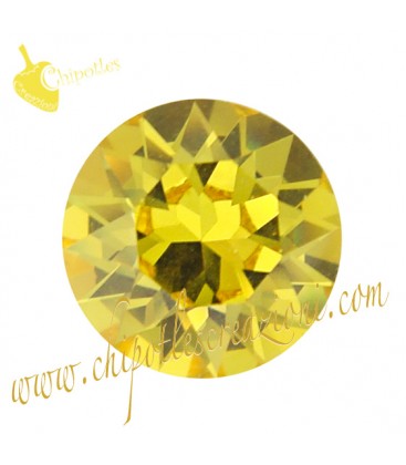 Chaton Swarovski® 1088 SS39 8 mm Light Topaz