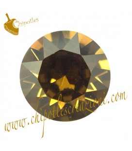 Chaton Swarovski® 1088 SS39 8 mm Crystal Bronze Shade