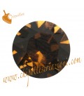 Chaton Swarovski® 1088 SS39 8 mm Smoked Topaz