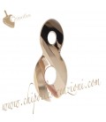 Ciondolo Infinito Infinity Sw 6792 18 mm Crystal Rose Gold 2x