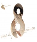Ciondolo Infinito Infinity Swarovski® 6792 26 mm Crystal Rose Gold 2x