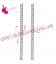 Catena Groumette 2,5x2 mm Saldata color Acciaio Ottone (1 metro)