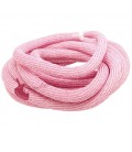 Cordoncino Glitter 10 mm Rosa Scuro