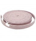 Cordoncino Piatto Sughero 10 mm Rosa