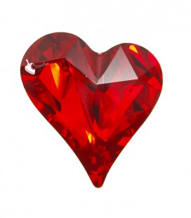 Cuore Swarovski® 4810 13x12 mm Light Siam