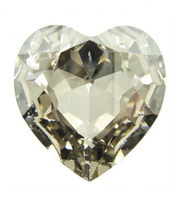 Cuore Swarovski® 4827 28 mm Crystal Silver Shade