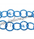 Catena Diamantata 16 mm Alluminio colore Bluette