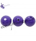 Perla 16 mm Acrilico colore Viola