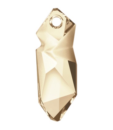 Ciondolo Kaputt Swarovski® 6912 28 mm Crystal Golden Shadow