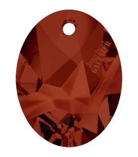 Ciondolo Kaputt Oval Swarovski® 6910 26 mm Crystal Red Magma