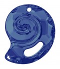 Ciondolo Sea Snail Swarovski® 6931 28 mm Crystal Bermuda Blue