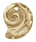 Ciondolo Sea Snail PF Swarovski® 6731 14 mm Crystal Golden Shadow