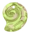 Ciondolo Sea Snail PF Swarovski® 6731 14 mm Crystal Luminous Green
