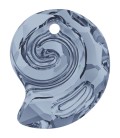 Ciondolo Sea Snail PF Swarovski® 6731 14 mm Crystal Blue Shade