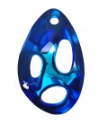 Ciondolo Radioralian Swarovski® 6730 34x22 mm Crystal Bermuda Blue