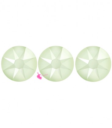 Flat Backs No Hotfix Swarovski® Xirius Rose 2088 SS16 3,90 mm Powder Green (36 pezzi)