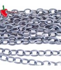 Catena Zigrinata Nido d'Ape 13x9 mm Alluminio Canna di Fucile