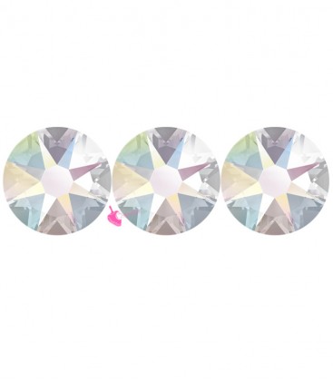 Flat Backs No Hotfix Swarovski® Xilion Rose 2058 SS16 3,90 mm Crystal AB (36 pezzi)