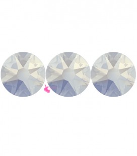 Flat Backs No Hotfix Swarovski® Xilion Rose 2058 SS16 3,90 mm White Opal (36 pezzi)